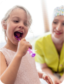 Brossage des dents chez l'enfant